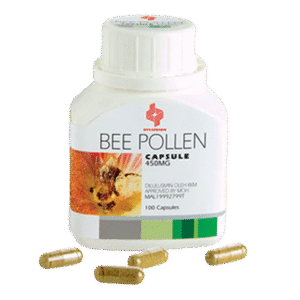 Bee pollen capsules 100's (complément alimentaire)
