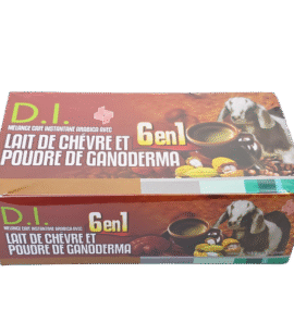 Lait de chèvre avec Ganoderma 6 en 1